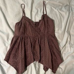 Brown tank top!